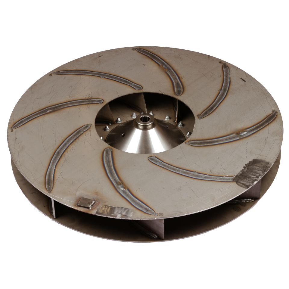 ROUE VENTILATEUR DE TURBINE